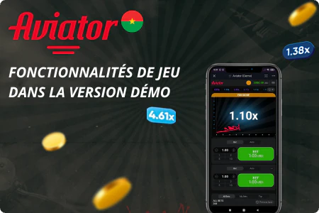 Fonctionnalités de jeu dans la Aviator Démo