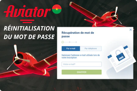 Réinitialisation de Votre Mot de Passe Aviator